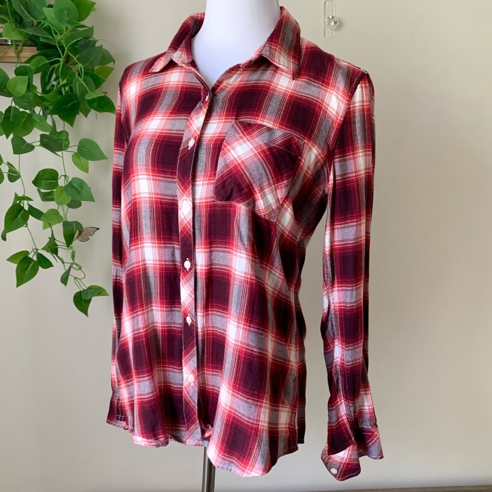Gap Plaid Button Down - image 1